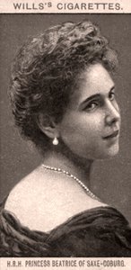 صاحبة السمو الملكي الأميرة بياتريس من ساكس كوبورغ 1908. بواسطة إرادة WD و HO