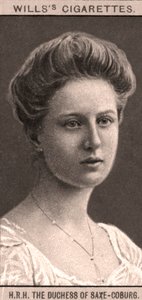 صاحبة السمو الملكي دوقة ساكس كوبورغ 1908. بواسطة إرادة WD و HO