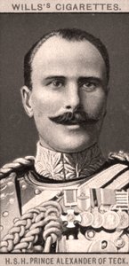 سمو الأمير ألكسندر تيك ، 1908.