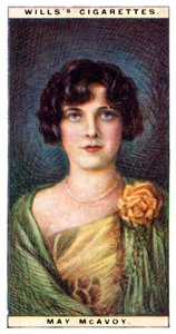 مايو ماكافوي 1899-1984 ، الممثلة الأمريكية ، 1928. بواسطة إرادة WD و HO