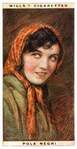 ممثلة بولا 1894-1987 ، ممثلة بولندية ، 1928.