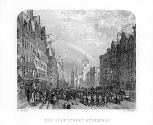 الطريق السريع ، إدنبرة ، 1870.