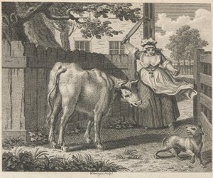 The Cook-Maid و Turnspit و The Ox