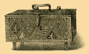 The Valence Casket، c1305-1312، 1881. بواسطة دبليو حربوت