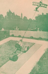 تلميح إلى منزل الطيار في إجازة ، c1918 1919 بواسطة وليام هيث روبنسون