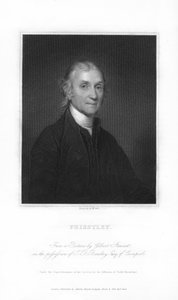 جوزيف بريستلي ، الكيميائي الإنجليزي والوزير المشيخي ، 1836. بواسطة دبليو هول