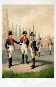 كتيبة حرس غرينادير ، 1786-1806 القرن التاسع عشر. بواسطة الحبوب دبليو