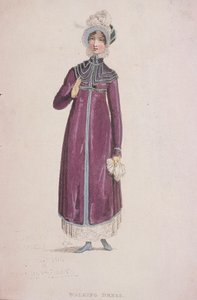 امرأة ترتدي ثوب المشي ، ج 1810