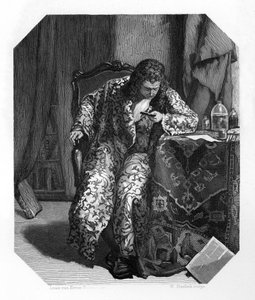 أنتوني فان ليوينهوك ، عالم هولندي ورائد مجهري في القرن السابع عشر ، c1870