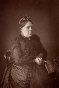 "" آني فرينش هيكتور (1825-1902) التي كتبت تحت اسم "السيدة ألكسندر". روائي إنجليزي صغير (Woodburytype)