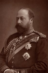 "" إدوارد السابع (1841-1910) ملك المملكة المتحدة من عام 1901 ، بينما كان لا يزال أمير ويلز. (وودبريتيبي)