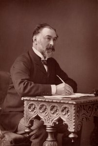 "" فريدريك هاريسون (1831-1923) فقيه وفيلسوف وضعي إنجليزي. (وودبريتيبي)