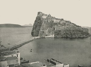 قلعة أراغونيز ، إيشيا ، إيطاليا ، 1895. بواسطة W and S Ltd