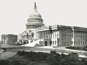 الكابيتول ، واشنطن العاصمة ، الولايات المتحدة الأمريكية ، 1895. بواسطة W and S Ltd