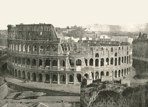 الكولوسيوم ، روما ، إيطاليا ، 1895. بواسطة W and S Ltd