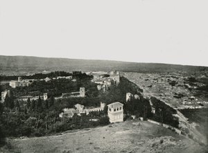 المدينة والقصر ، غرناطة ، إسبانيا ، 1895. بواسطة W and S Ltd