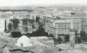 منظر لمدينة الإسكندرية ، مصر ، 1895. بواسطة W and S Ltd