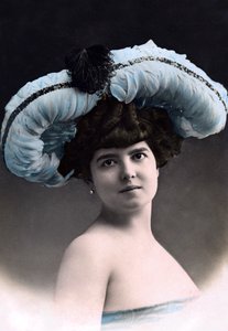 بول ديليس ، ممثلة مسرحية ، 1904.