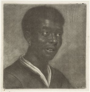 رأس رجل أسود ، 1660-70 بواسطة Wallerant Vaillant