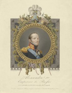 صورة للإمبراطور ألكسندر الأول 1777-1825 ، 1825 بواسطة والراد نيوهوف