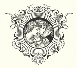 ملكة النحل (نقش) بواسطة والتر (بعد) كرين