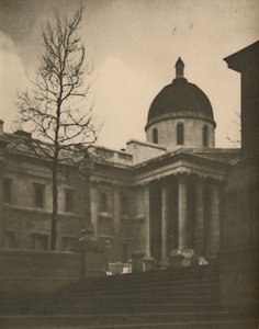 المعرض الوطني من خطوات الشرفة في ساحة الطرف الأغر ، c1935. بواسطة والتر بينينجتون