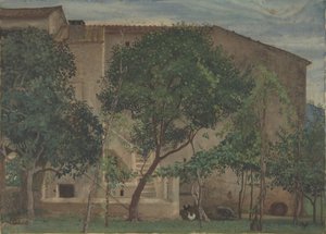 مزرعة إيطالية ، 1871-3. بواسطة والتر كرين
