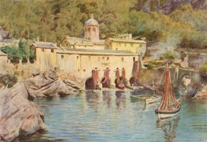 S. Fruttuoso ، c1910 ، 1912 بواسطة والتر فريدريك روف تندل