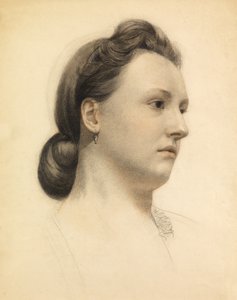 Miss Wells (طباشير ملون على ورق) بواسطة مخزون والتر فراير