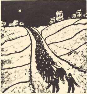 دفن الدفن ، 1916.