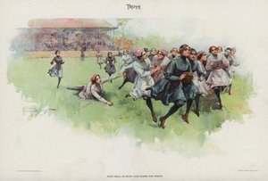 كرة القدم هي شكل جيد كما تعلم (لون ليثو) بواسطة والتر جرانفيل سميث