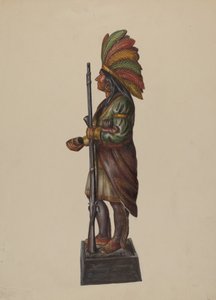 متجر سيجار هندي ، ج. 1936.