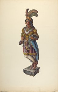 متجر سيجار هندي ، ج. 1937. بواسطة والتر هوشستراسر