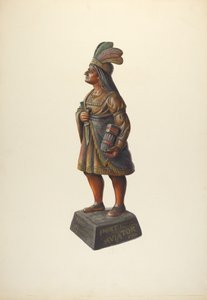 متجر سيجار هندي ، ج. 1937. بواسطة والتر هوشستراسر