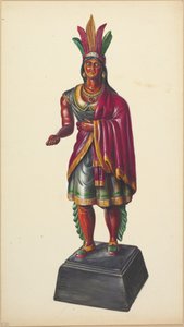 متجر سيجار هندي ، ج. 1937.