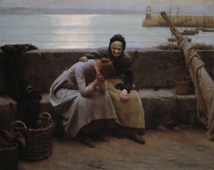 لم يلبس الصباح حتى المساء ولكن بعض القلب انكسر ، 1894.