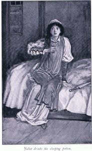 جولييت تشرب جرعة النوم ، 1900s