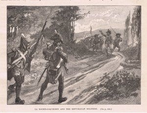 لاروش Jaquelein والجنود الجمهوريون 1795 م بواسطة والتر باجيت