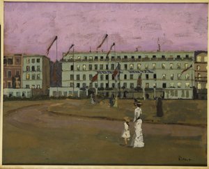 L "Hotel Royal، Dieppe، c.1894 بواسطة والتر ريتشارد سيكرت