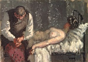 جريمة قتل كامدن ، أم ماذا نفعل من أجل الإيجار؟ ، حوالي 1908-9 (زيت على قماش)