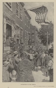 Patriotism in the North (litho)