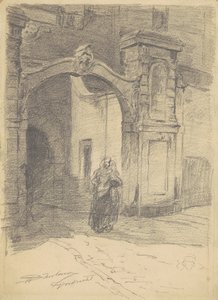 دوردريخت ، c.1870-77 (الجرافيت على ورق منسوج)