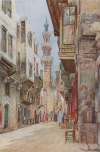 بوابة جامع ابراهيم اغا القاهرة