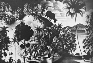 منظر طبيعي بظل بقرة (Landschaft mit Shattenkuh)