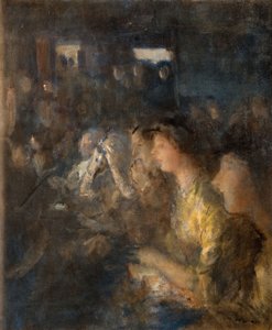 مشهد في مسرح ، 1912.