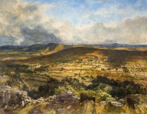Widecombe In The Moor ، ديفون ، 1922.