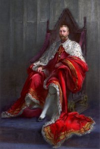 الملك جورج الخامس سنة التتويج 1911.