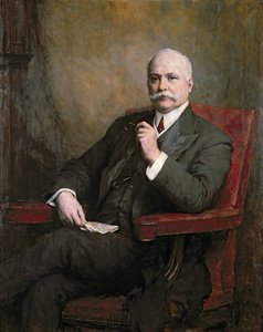 صورة السير إدوارد هوبكنسون هولدن (1848-1919) البارونة الأولى 1911
