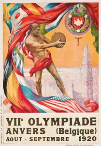 دورة الألعاب الأولمبية الصيفية لعام 1920 في أنتويرب 1920. بواسطة والتر فان دير فين