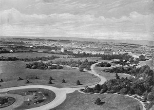 بارنزلي بارك آند تاون ، c1896 بواسطة وارنر جوتهارد